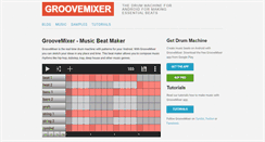 Desktop Screenshot of groovemixer.com